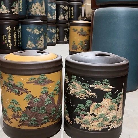 【闪购商品】紫砂茶叶罐