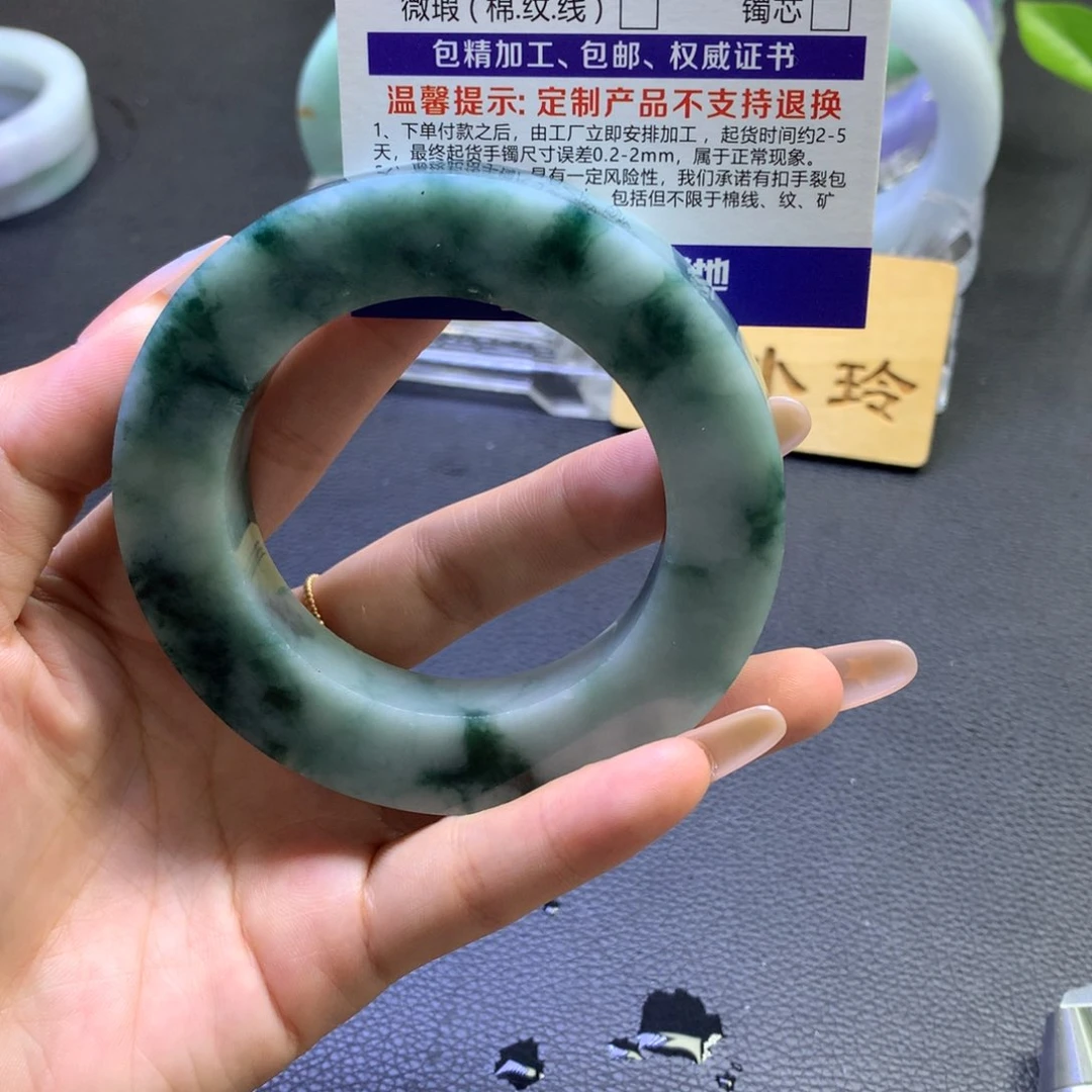 未镶嵌翡翠定制翡翠小*