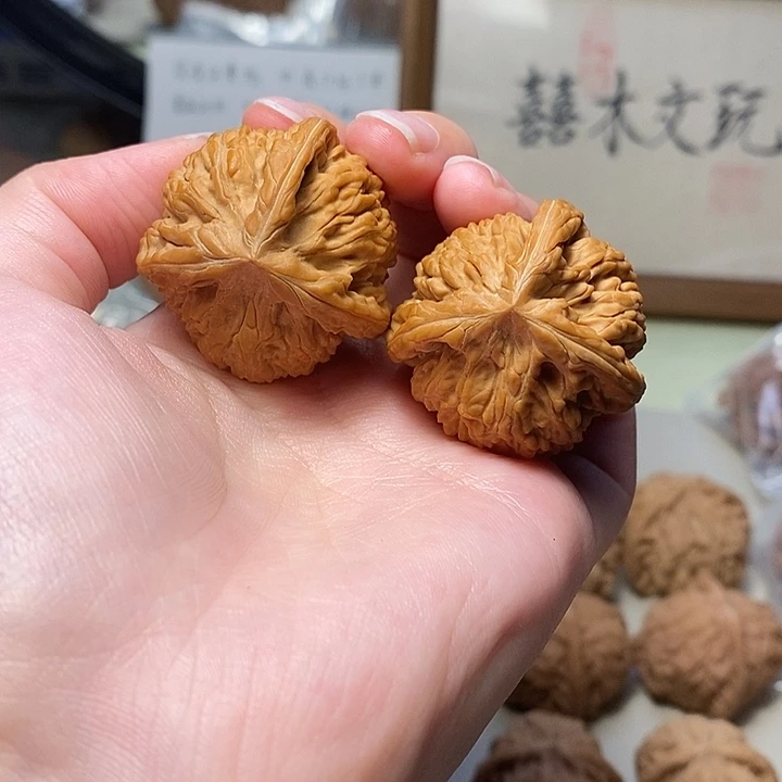 文玩核桃吊坠36文山三棱
