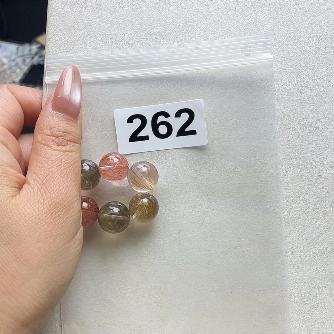 手串262。 未镶嵌水晶微****