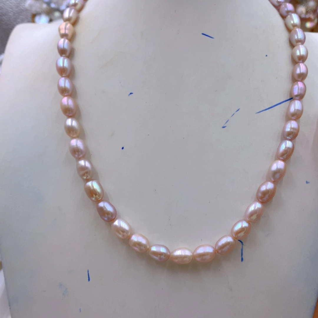 淡水珍珠耳饰银S925镶嵌