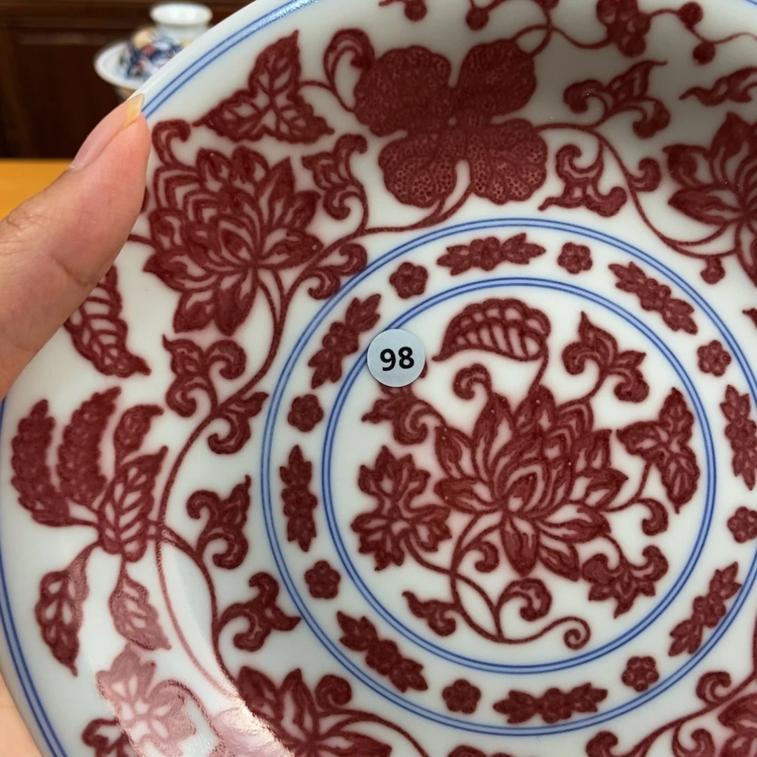 手绘现代茶具非古董