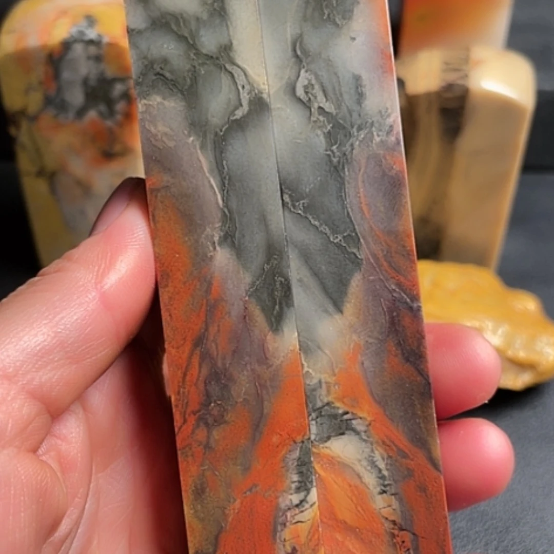 【闪购商品】昌化石昌化石巧色对章