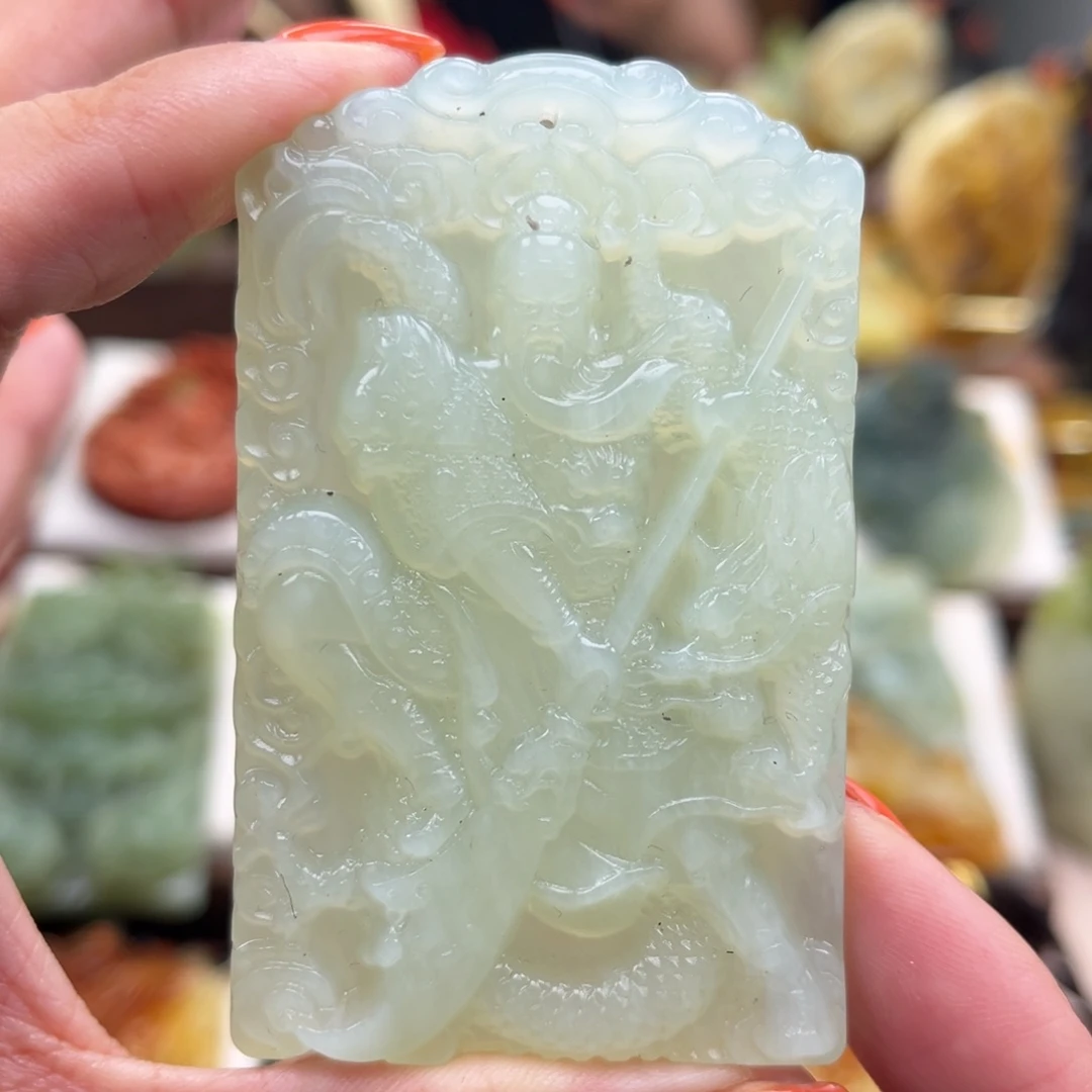 未镶嵌岫玉挂件挂件