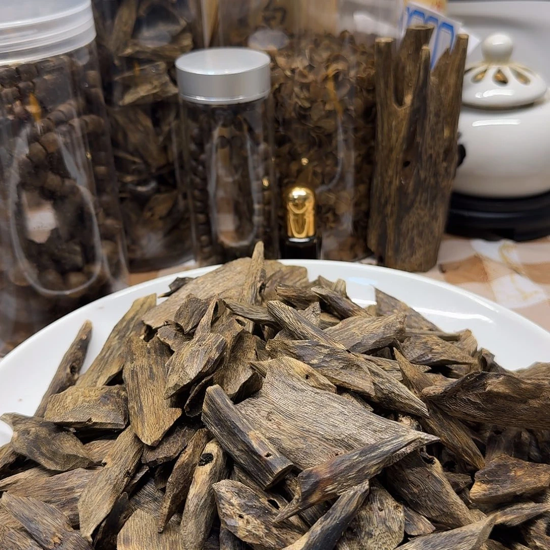 沉香碎屑沉香陆河老料块料