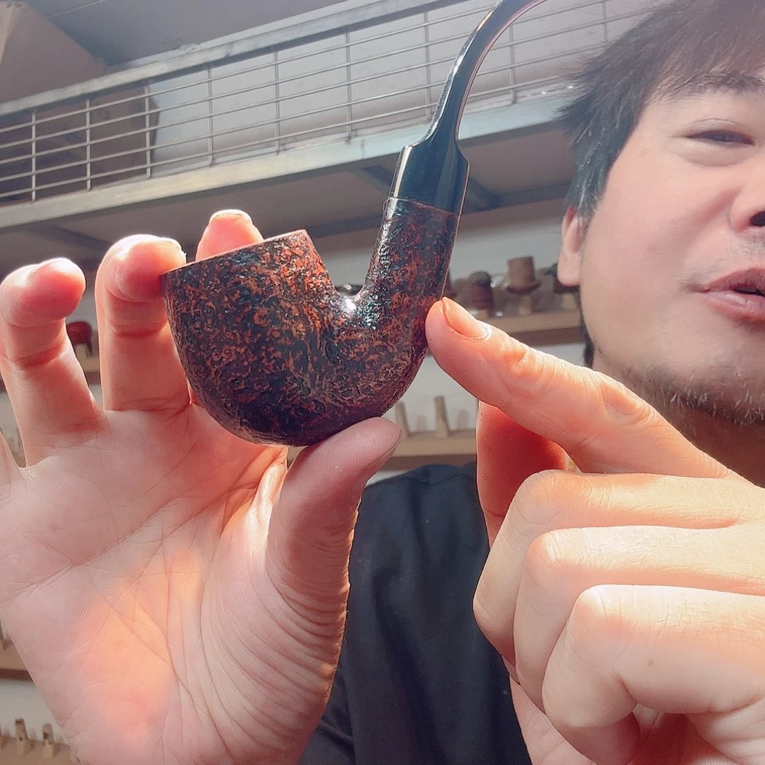 星***涯焦耀烟斗一弯斗