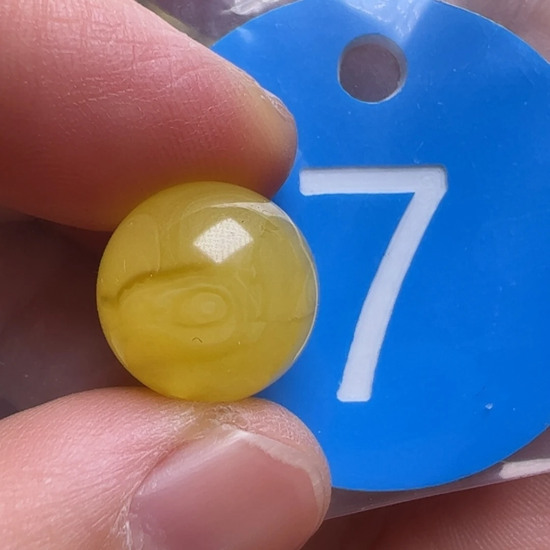 蜜蜡未镶嵌珠宝奇石13m m