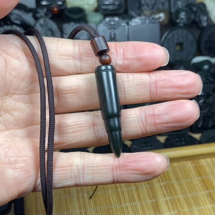 和田玉（青玉）未镶嵌颈饰