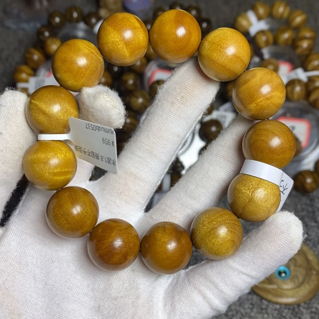 楠木（金丝楠）手串/手链枯木1.8。闪电水波。52