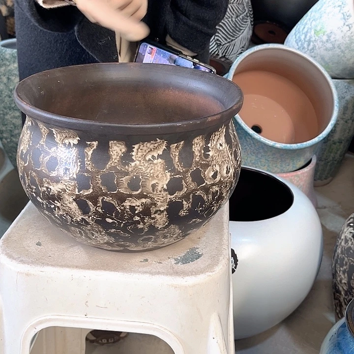 正品口25高18花盆……