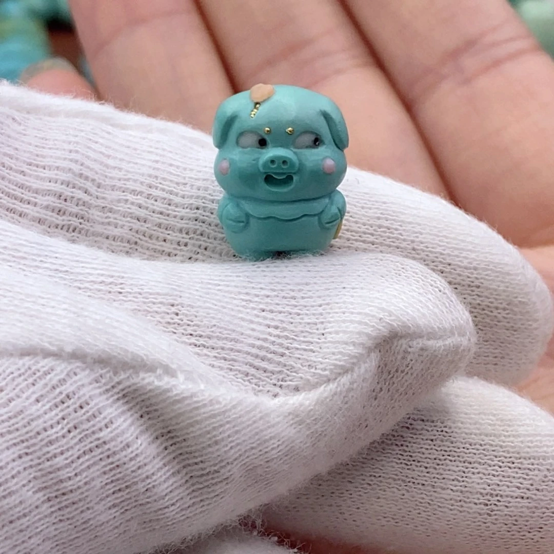 未镶嵌绿松石珠宝奇石