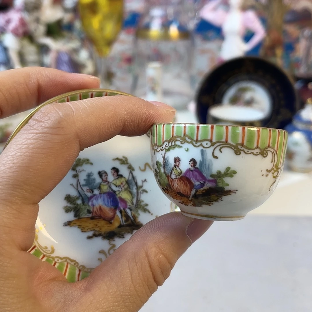 瓷器欧瓷咖啡杯水晶杯