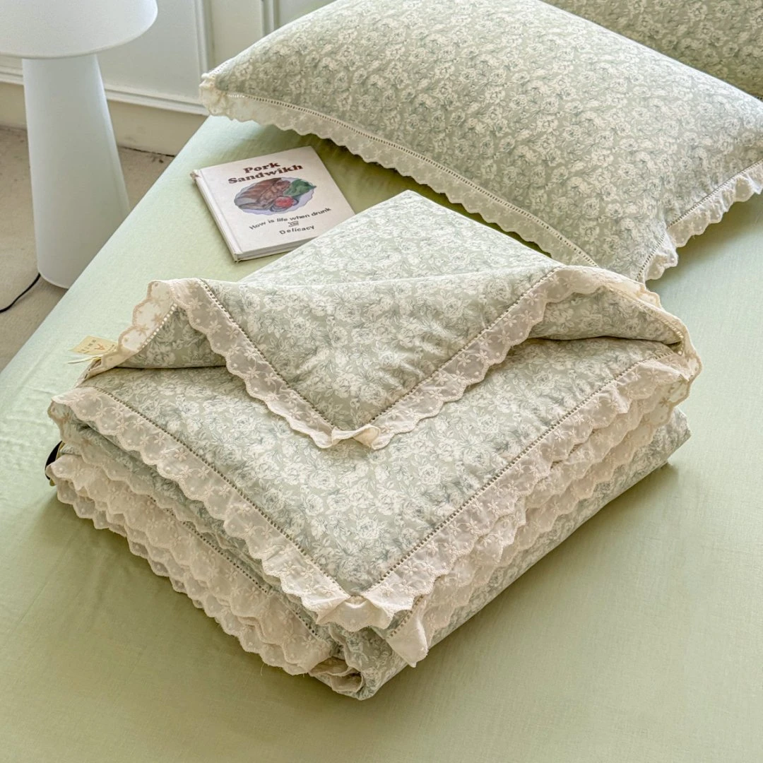 【100%全棉纱布单夏被】 全棉A类 双层纱布夏凉被  可机洗空调被