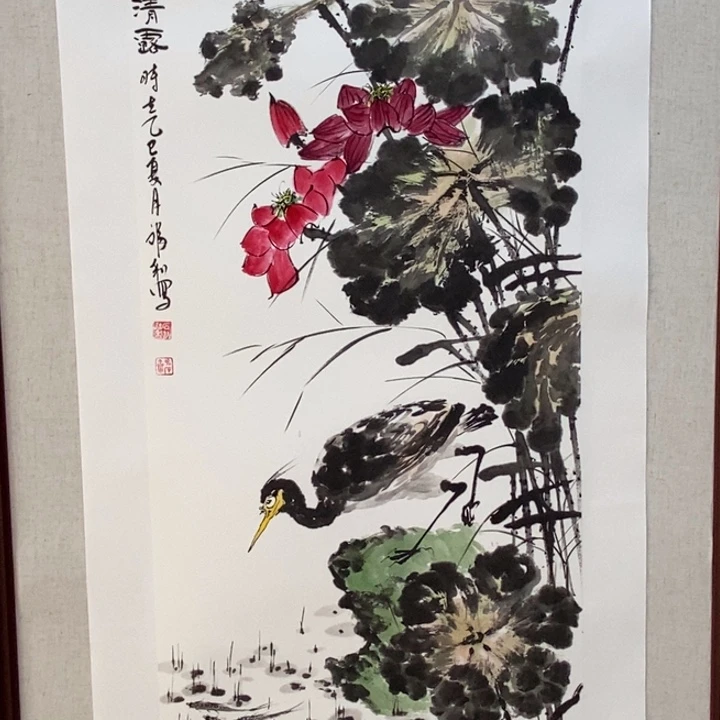 国画亲笔手绘原创