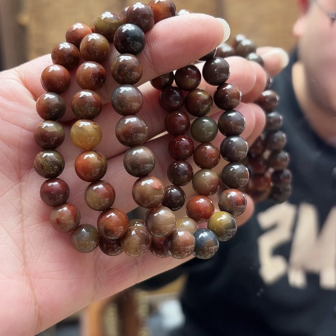 玛瑙/玉髓未镶嵌素发一件