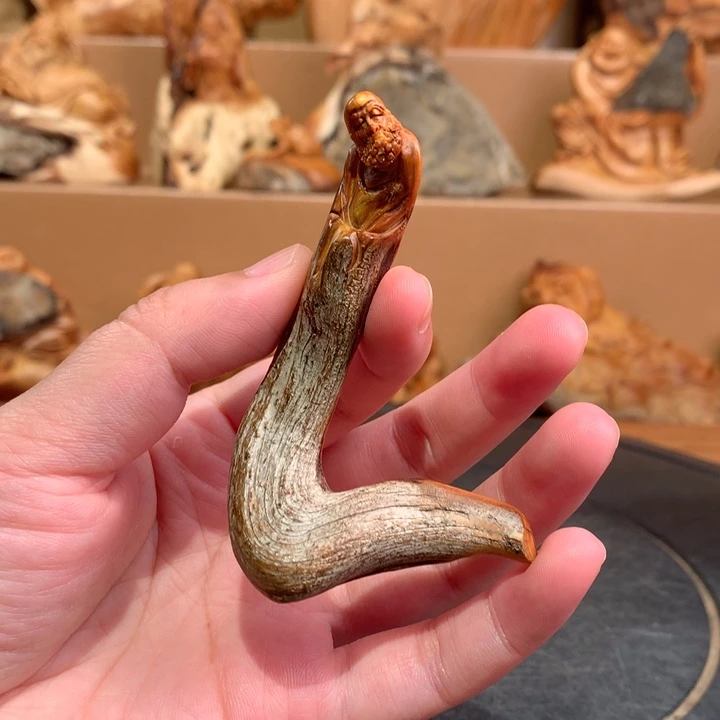 柏木（崖柏）根雕摆件