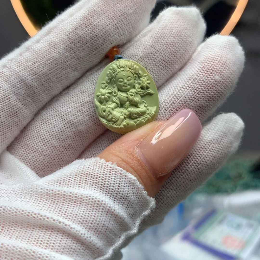 绿松石挂件未镶嵌