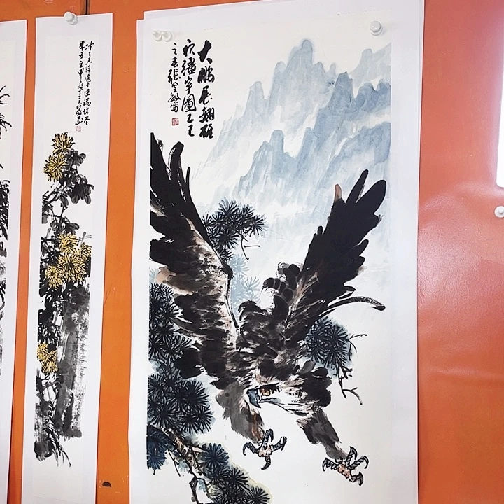 国画张圣敏先生纯手绘作品