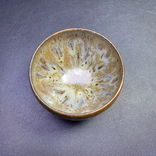 金风玉露钵钵器型建窑建盏天目盏陶瓷主人杯茶杯龙窑柴烧品茗茶盏