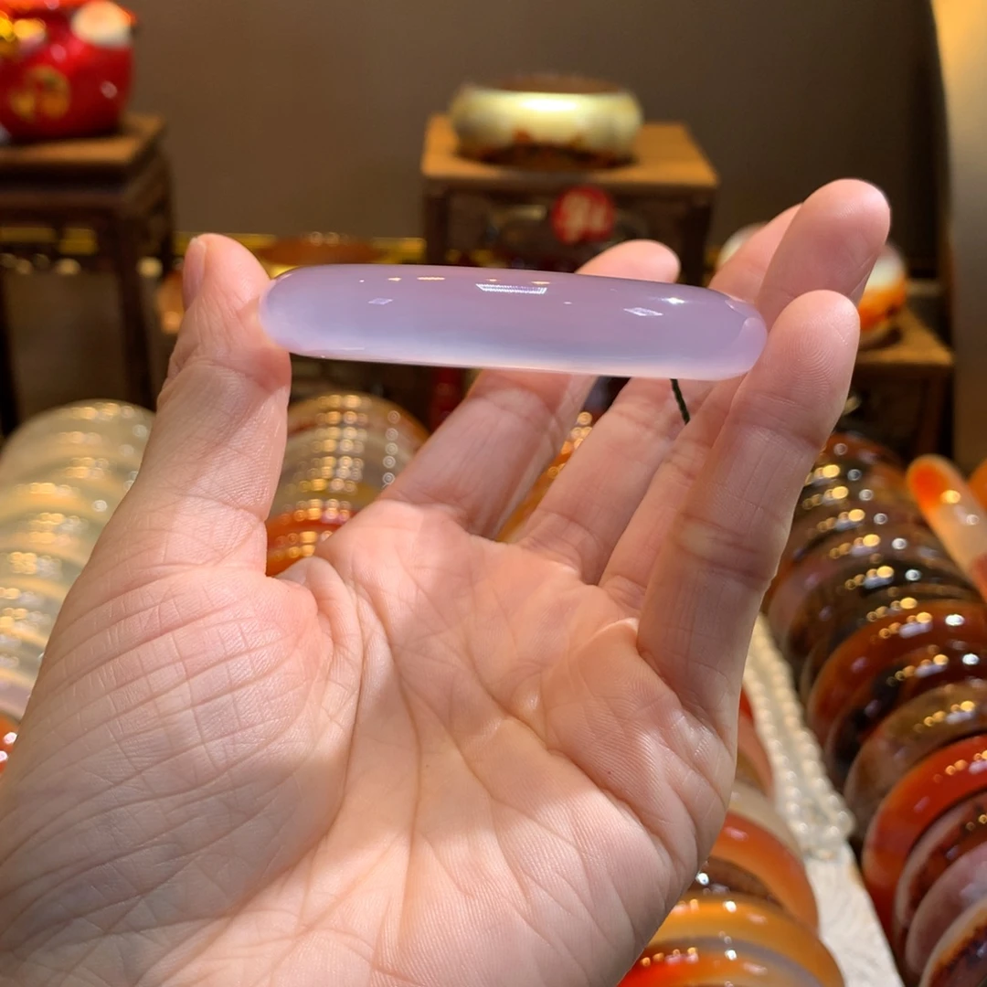 胖***玛瑙/玉髓未镶嵌手镯