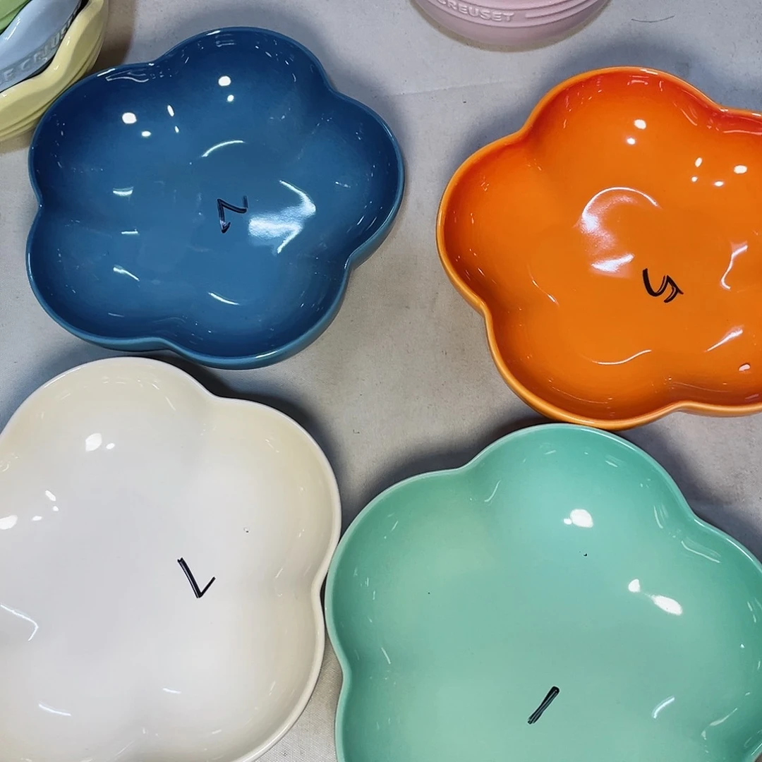 瓷片微瑕陶瓷餐具4个装精品