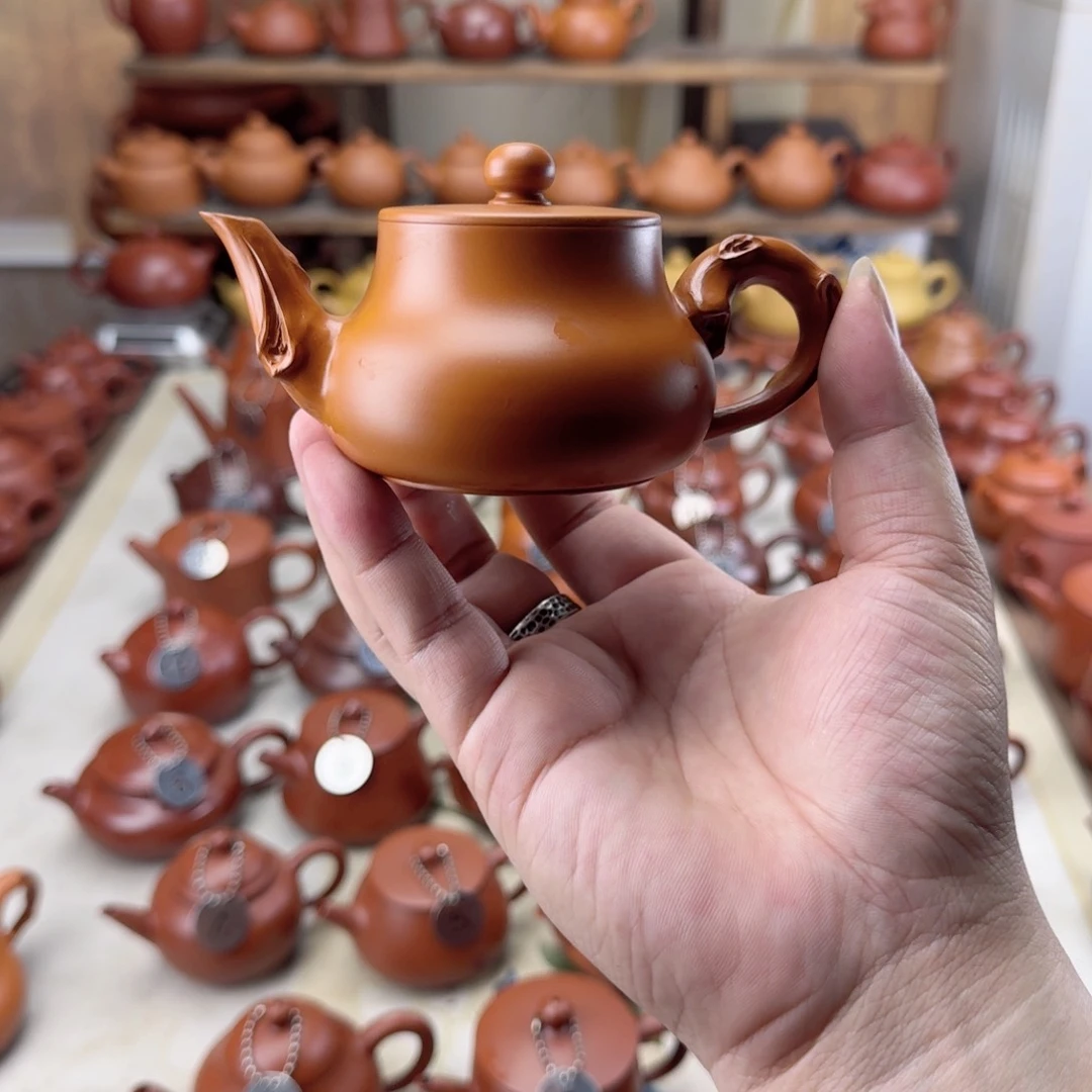 紫砂茶壶彦超薄花器君德壶