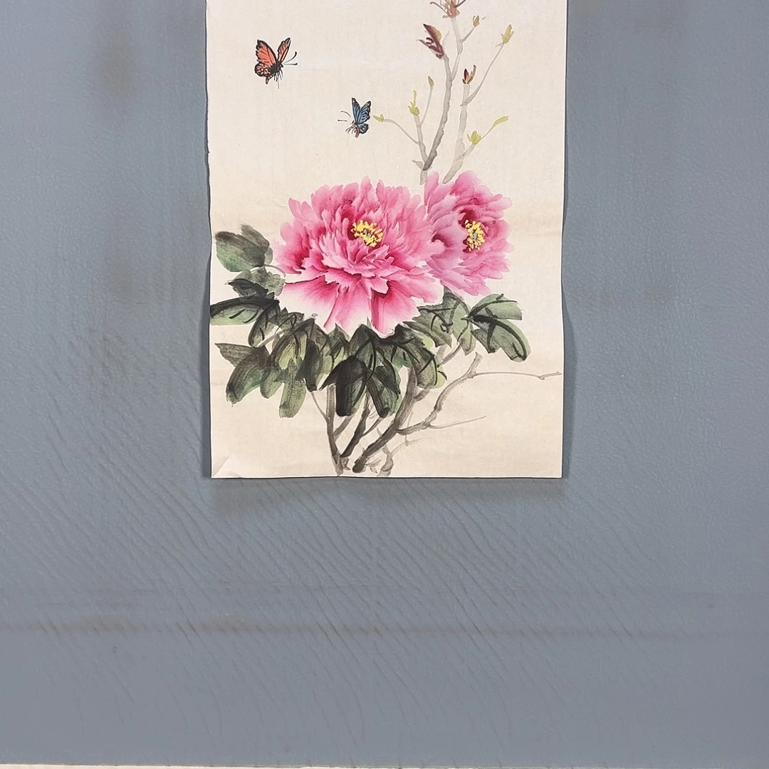 国画786 牡丹图画