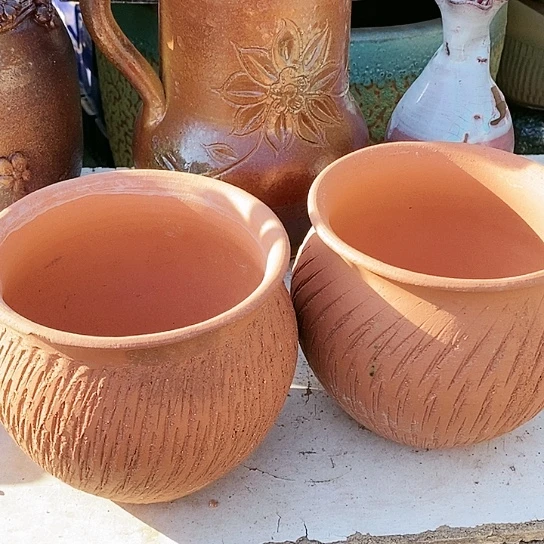 【闪购商品】紫砂花盆瑕疵14.14花盆