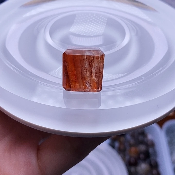 水晶天然水晶定制打孔不退不换未镶嵌