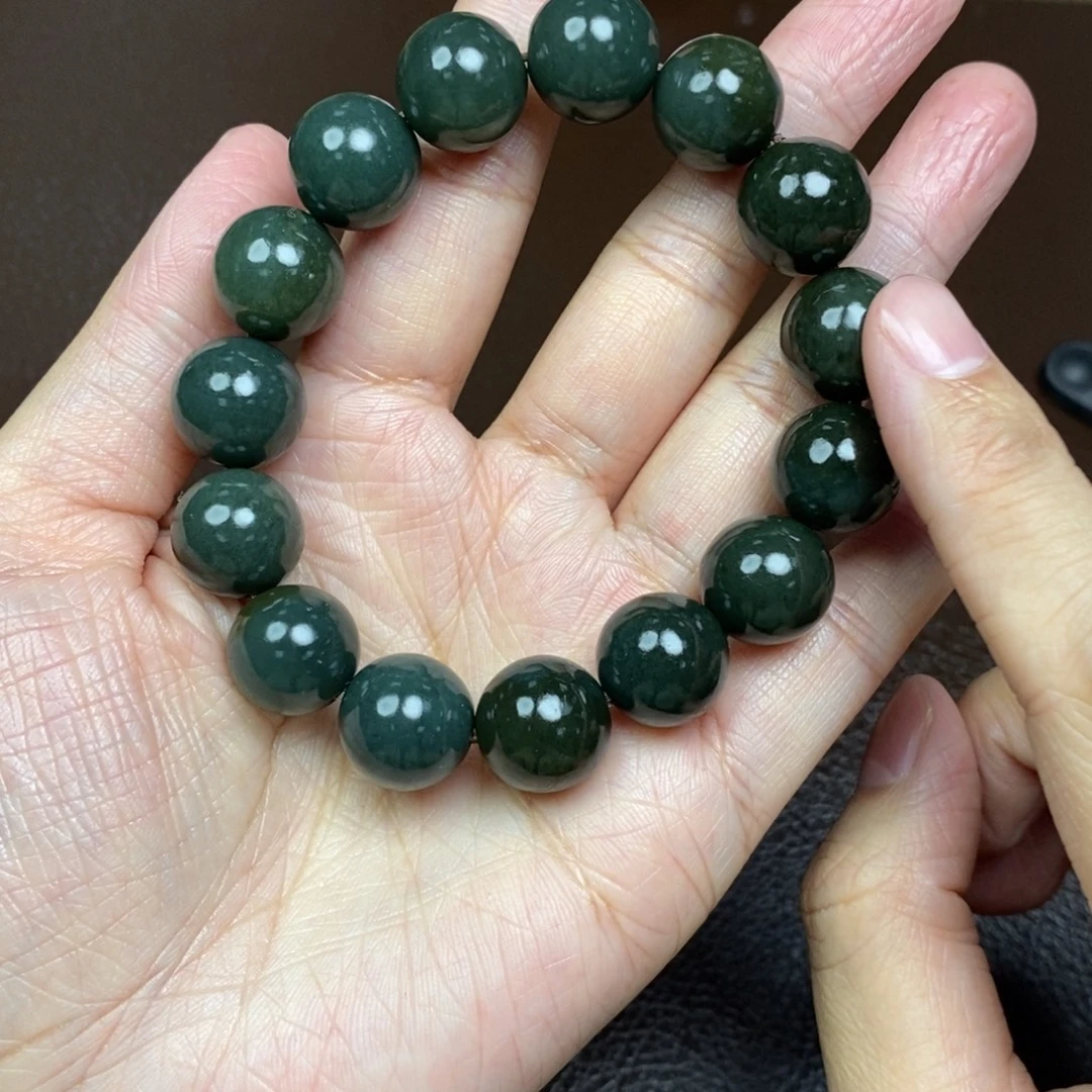 春***间和田玉（糖玉）未镶嵌手链