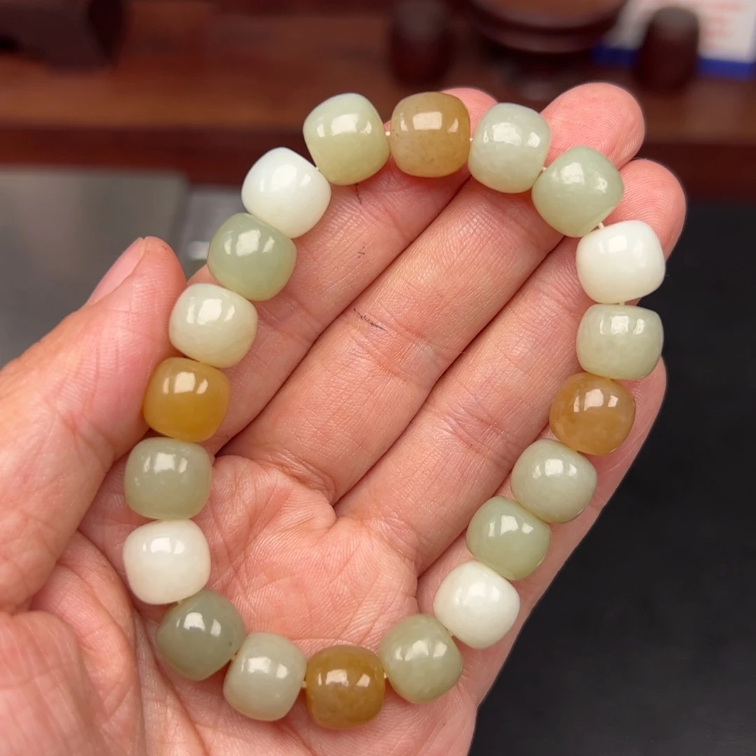 和田玉手链未镶嵌