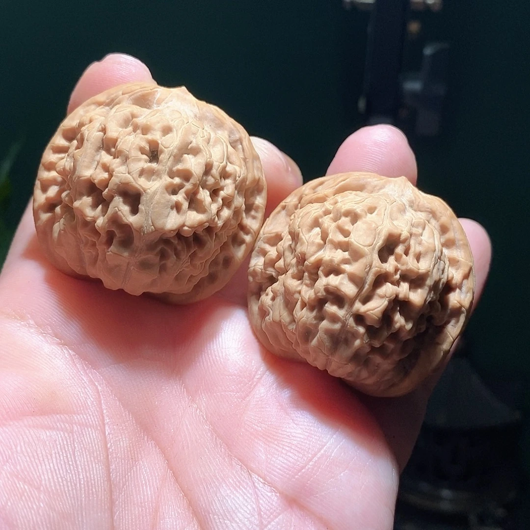 把件文玩核桃42.8莲花全品