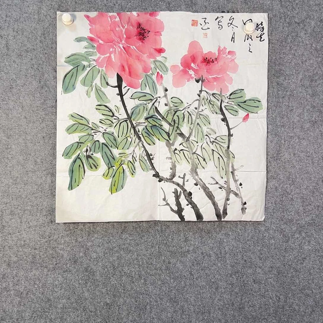 国画608 花鸟在此鸣叫的日子