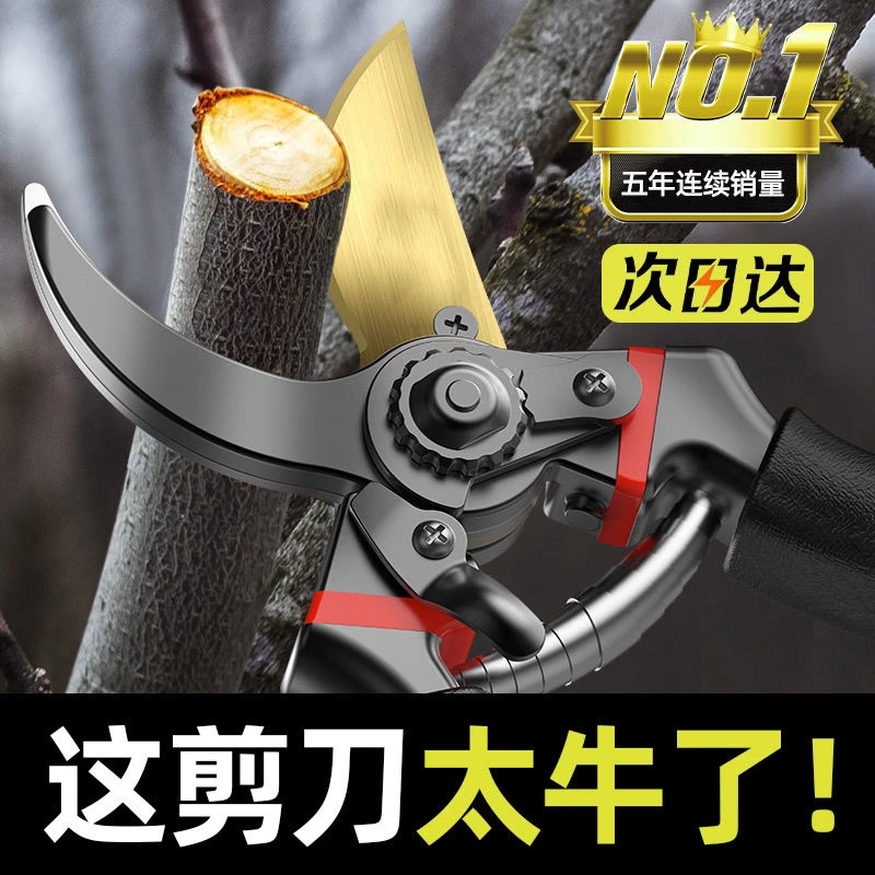 德国进口SK5强力园艺剪不锈钢省力修剪枝果树粗枝树枝专用剪子