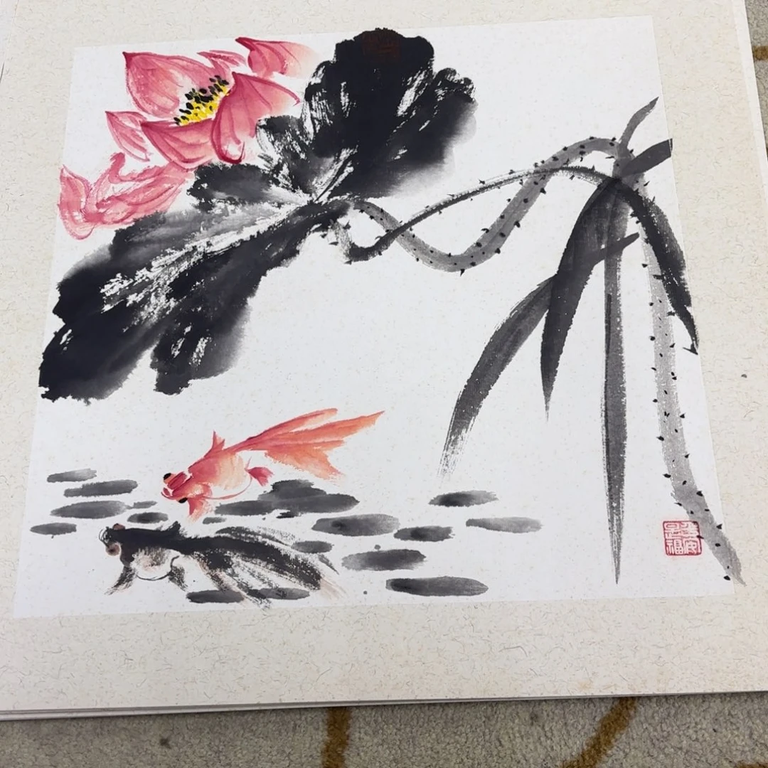 国画国画老师作品刘