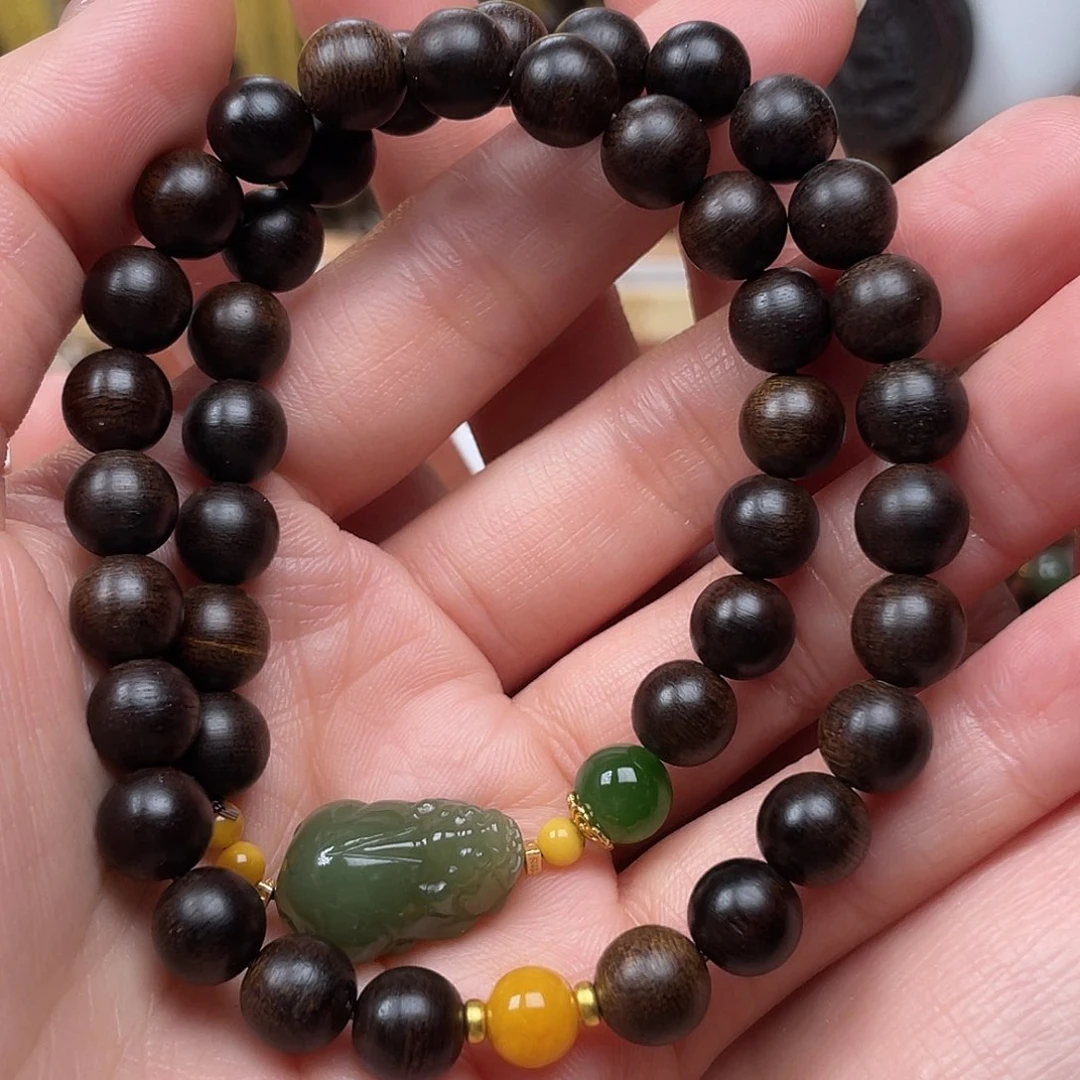 沉香手串杨***羊天然沉香别院 真沉香才有价值 一单一检