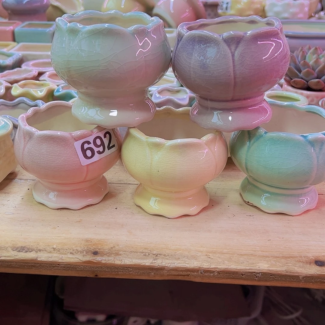 陶瓷花盆当场凑满12包邮