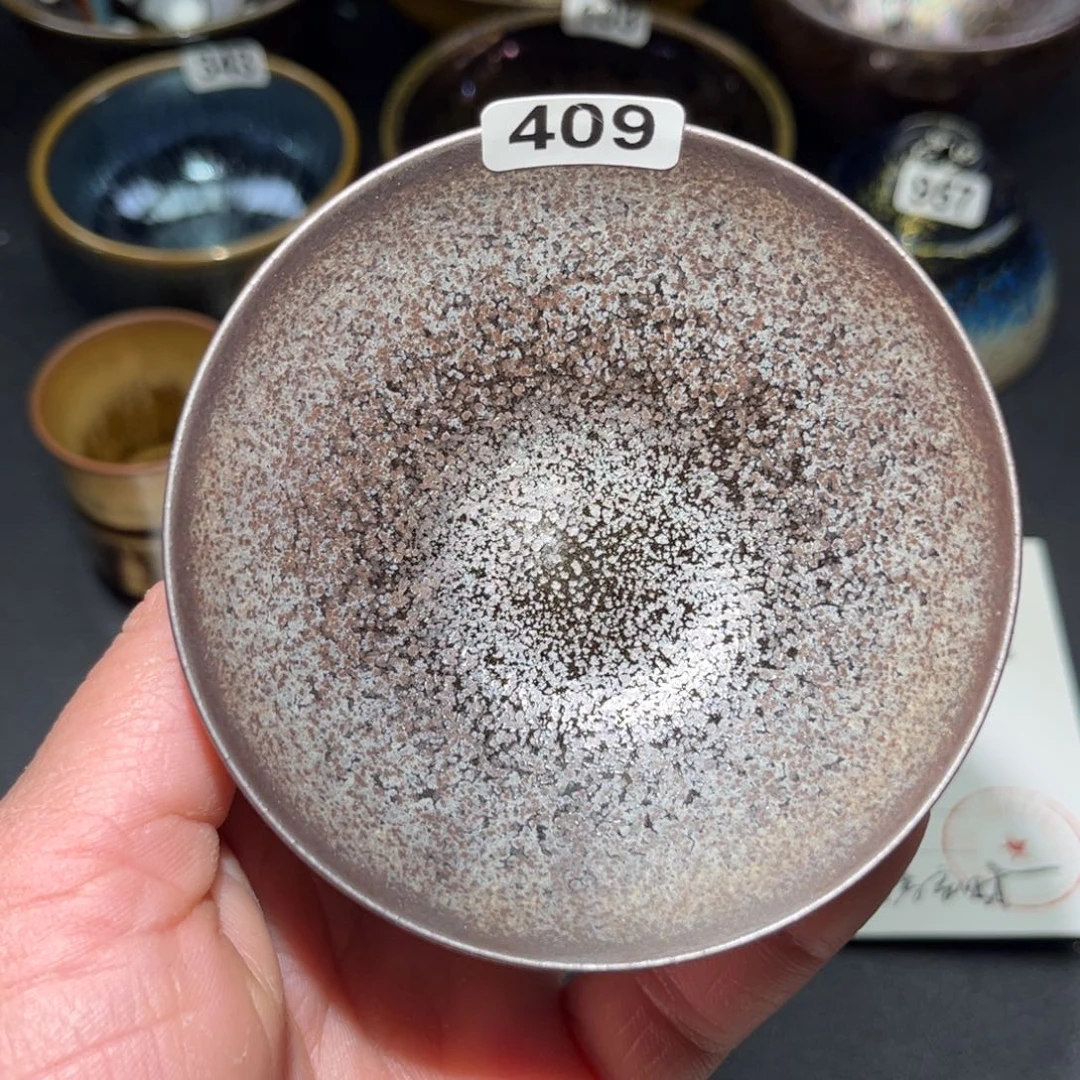 茶盏409 建盏单盏放大漏…………