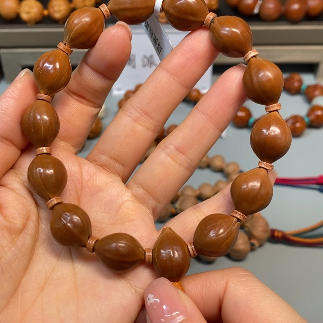 橄榄核手串/手链1.3铁素金标