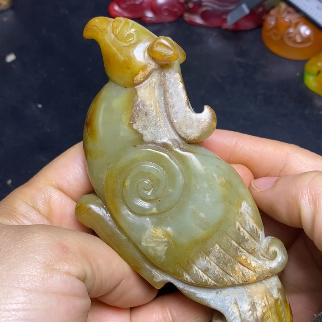 未镶嵌和田玉（糖玉）挂件