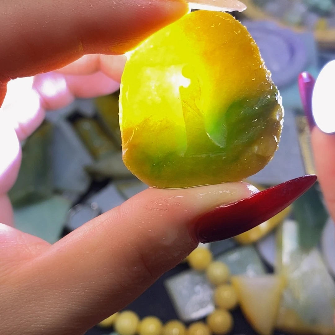 散珠翡翠天然翡翠