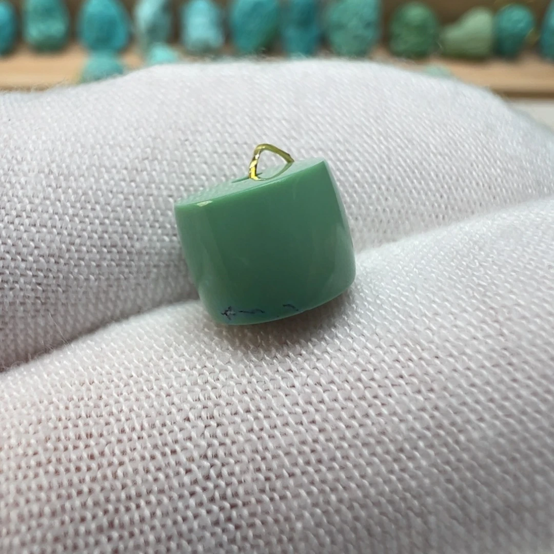 绿松石未镶嵌配饰8.3*6.3