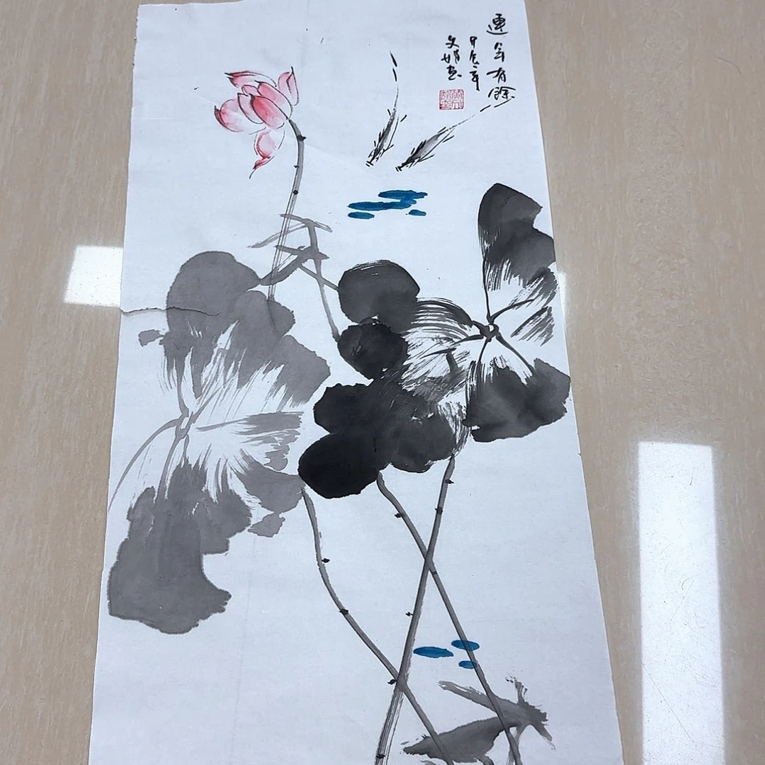 国画国画作品多次