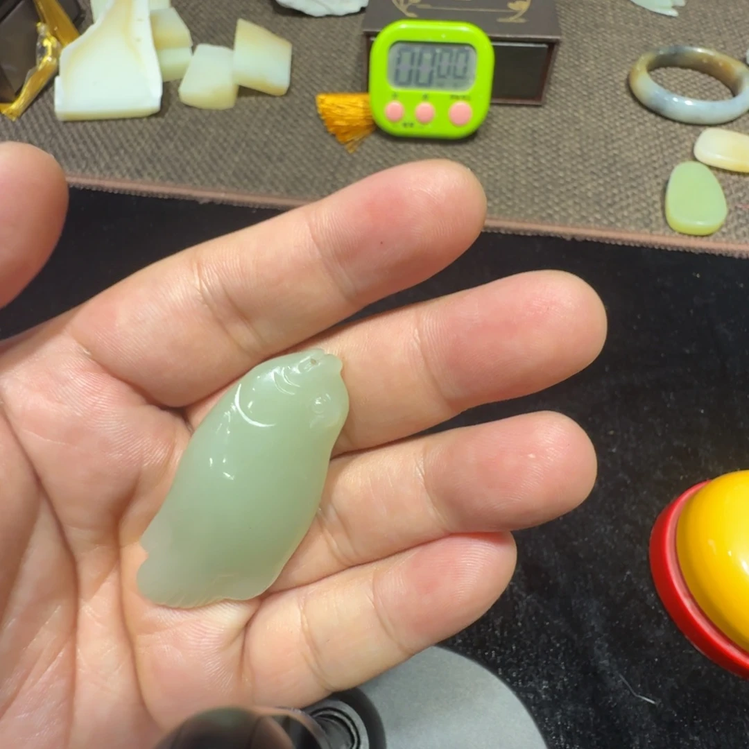 好***哥和田玉未镶嵌颈饰