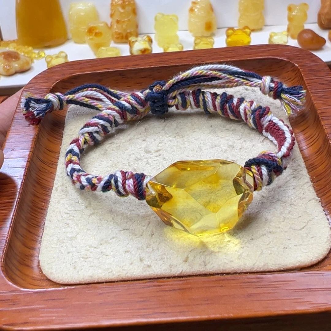 琥珀吊坠(不含链)未镶嵌