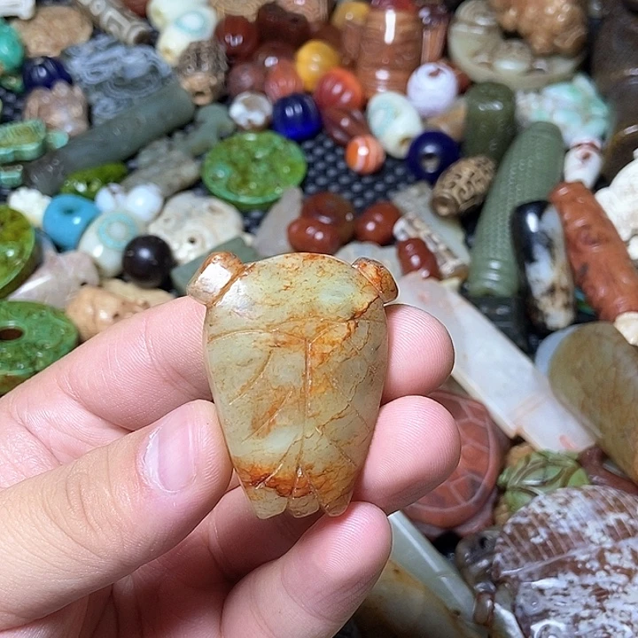 和田玉未镶嵌颈饰67