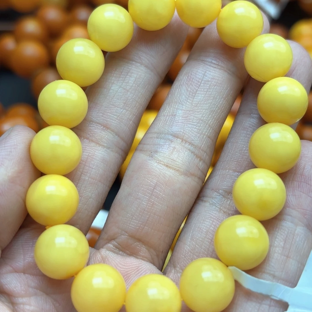 琥珀手链未镶嵌蜜蜡