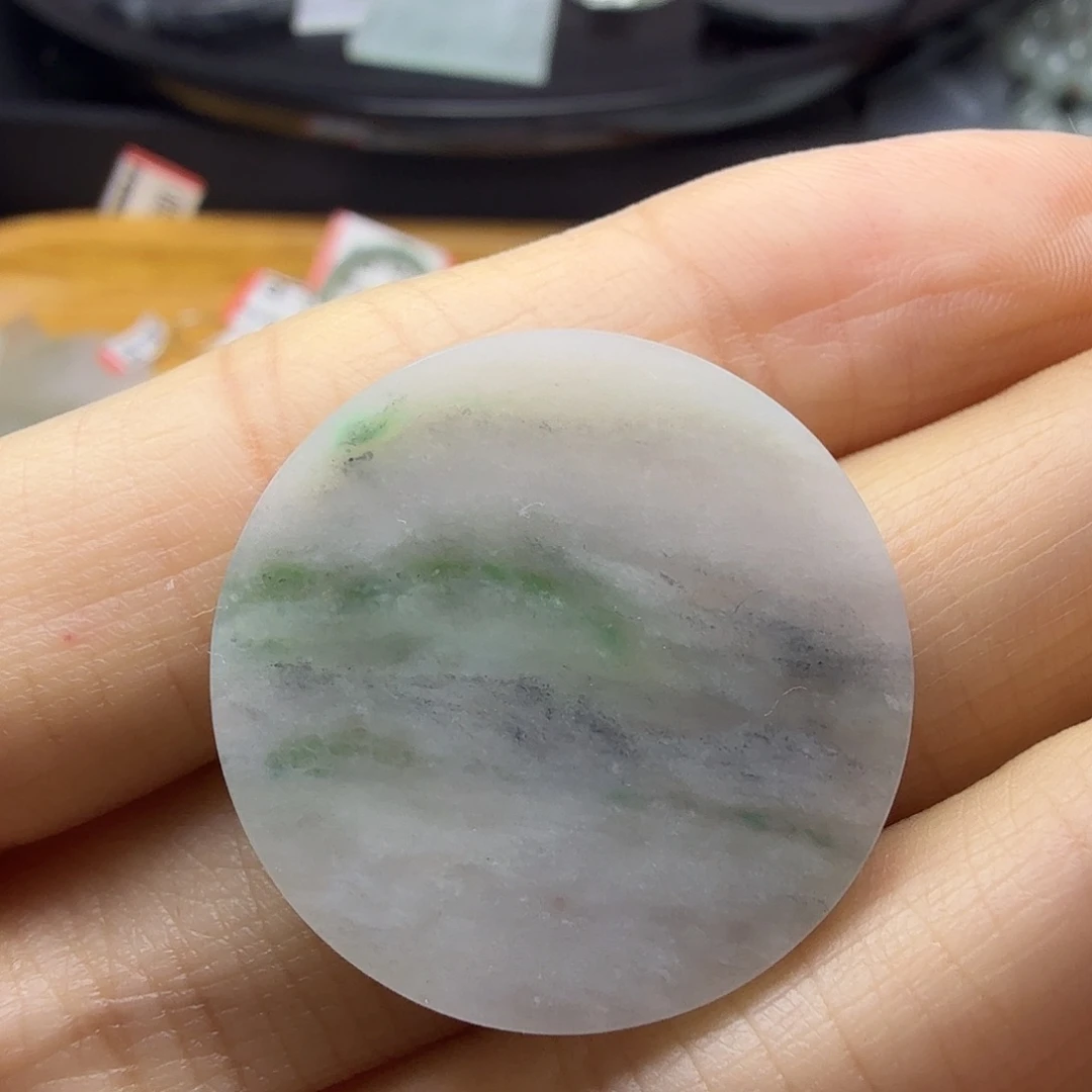 翡翠未镶嵌颈饰天然缅甸翡翠A货