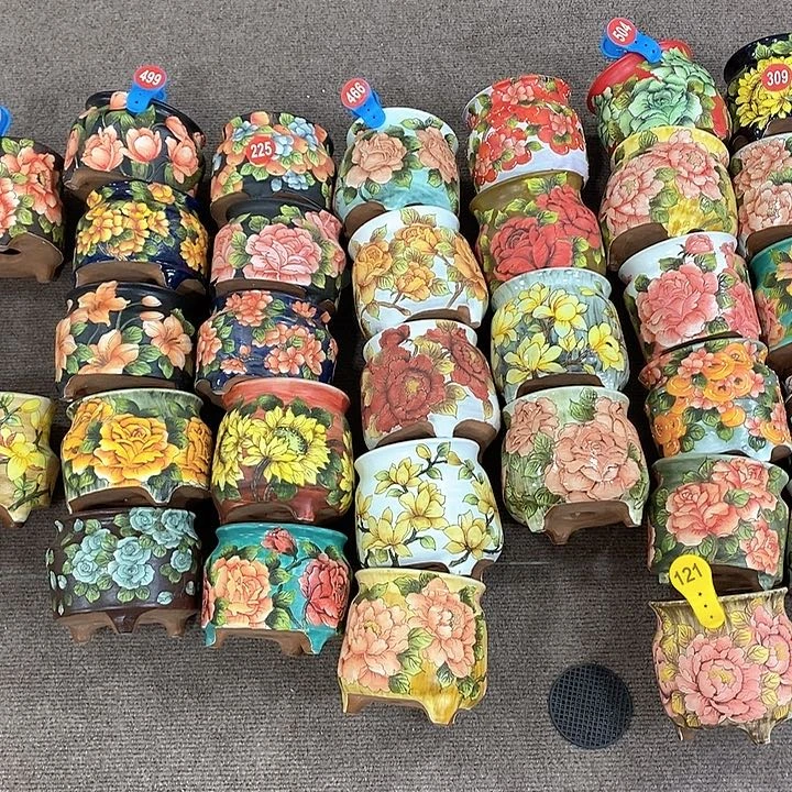 景德镇精品博采美盆特价98一个