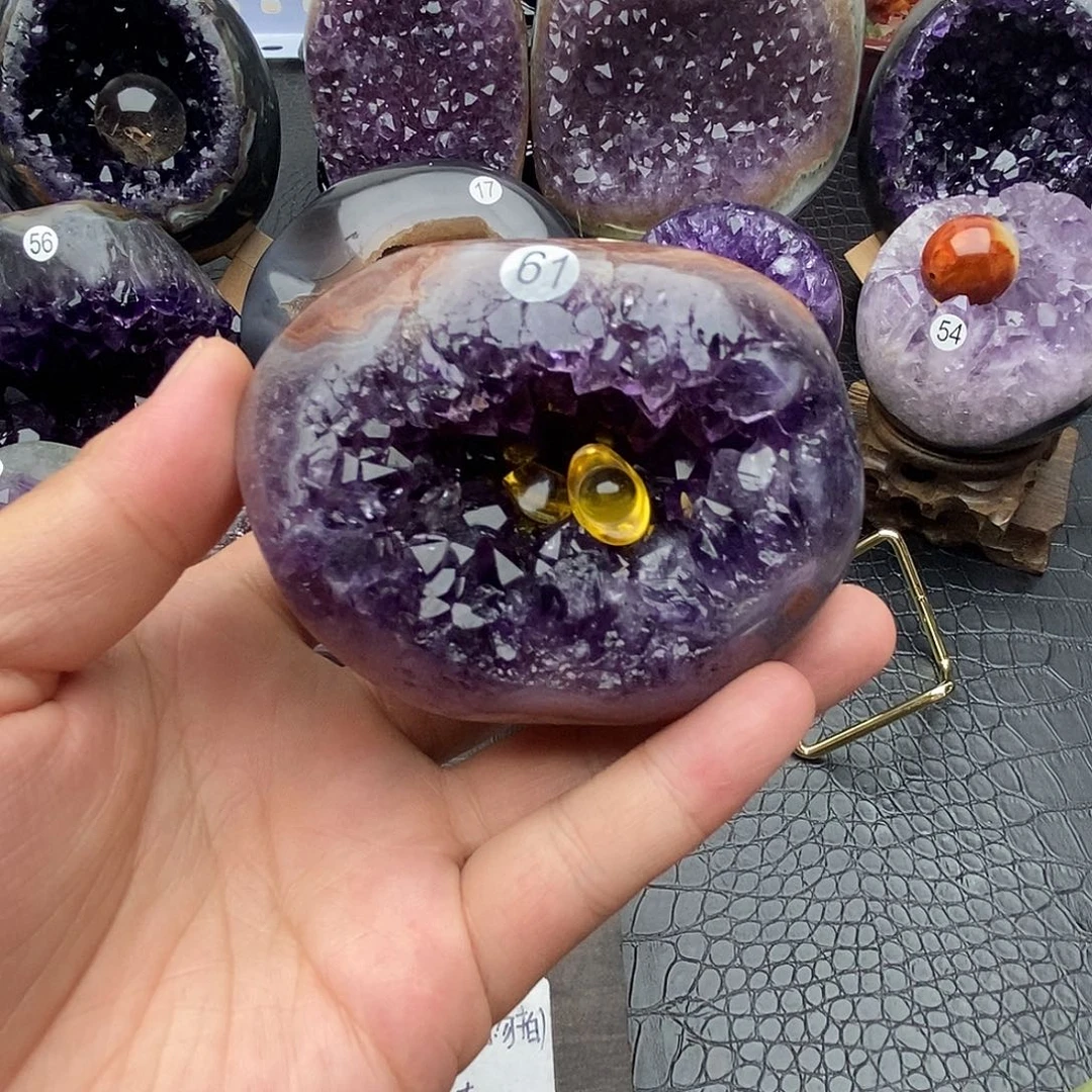 未镶嵌大型摆件（非配饰）紫晶